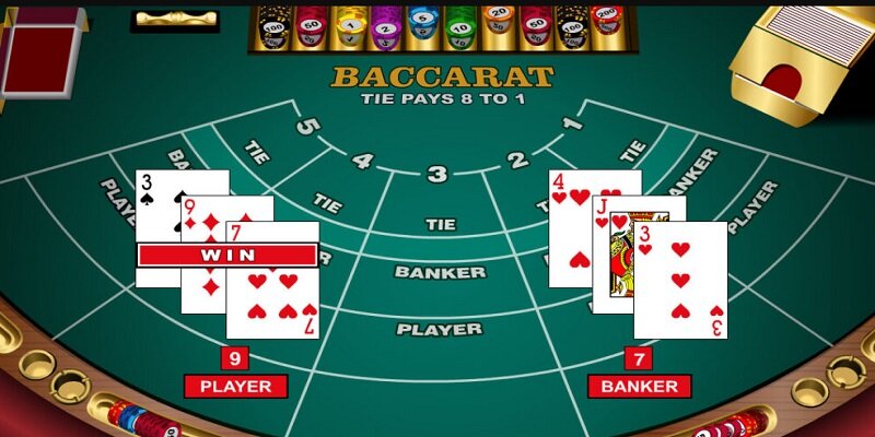 Nên tránh cửa Hòa trong trò chơi Baccarat